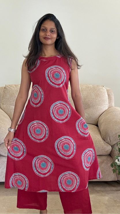 Red Ripple Co-ord